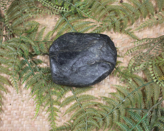 Freeform Kawakawa Pounamu Sculpture
