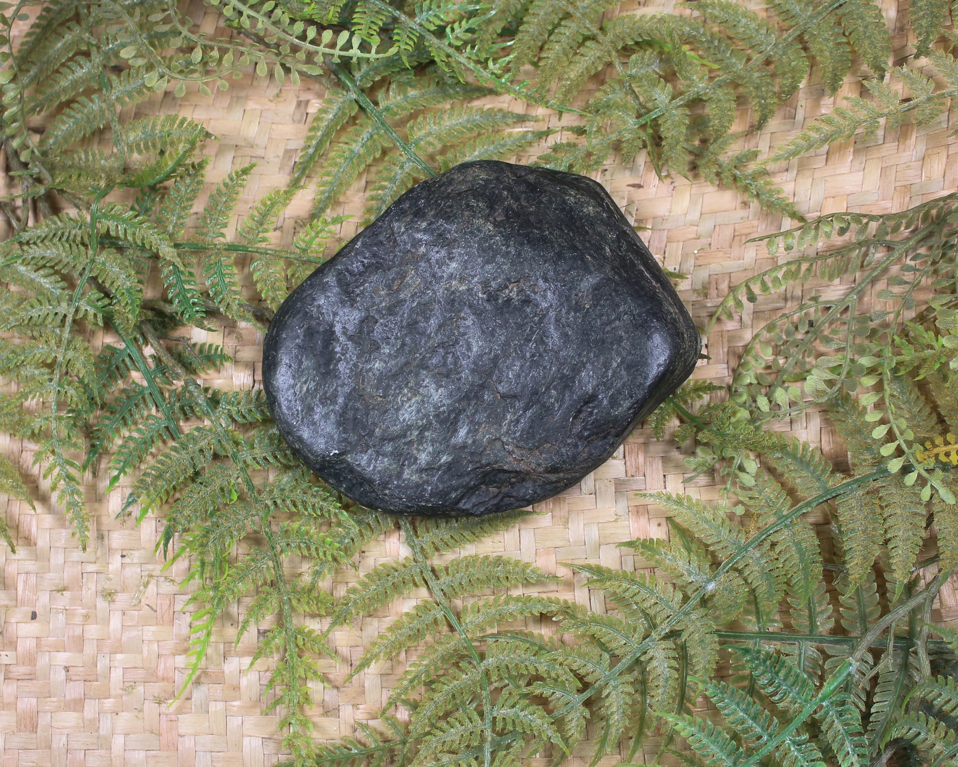 Freeform Kawakawa Pounamu Sculpture