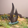 Matau or Fishhook Sculpture made from Bronze with Patina