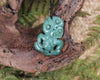 Hei Tiki carved from Fuchsite