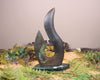 Matau or Fishhook Sculpture made from Bronze with Patina