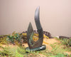 Matau or Fishhook Sculpture made from Bronze with Patina
