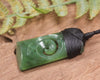 Hapopo Pounamu Toki with Koru