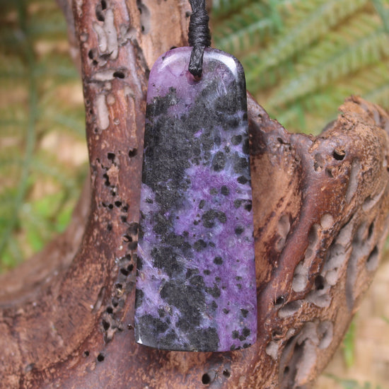 Charoite Toki Pendant 