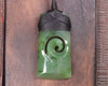 Hapopo Pounamu Toki with Koru