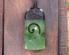 Hapopo Pounamu Toki with Koru