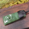 Hapopo Pounamu Toki with Koru