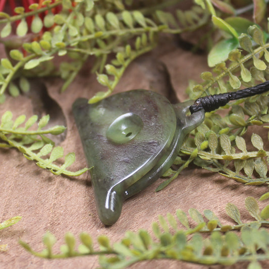 NZ Greenstone Shepards Dog Whistle Hapopo Pounamu