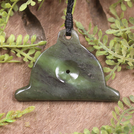 NZ Greenstone Shepards Dog Whistle Hapopo Pounamu
