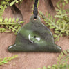 NZ Greenstone Shepards Dog Whistle Hapopo Pounamu