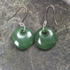 Porowhita Pounamu earrings
