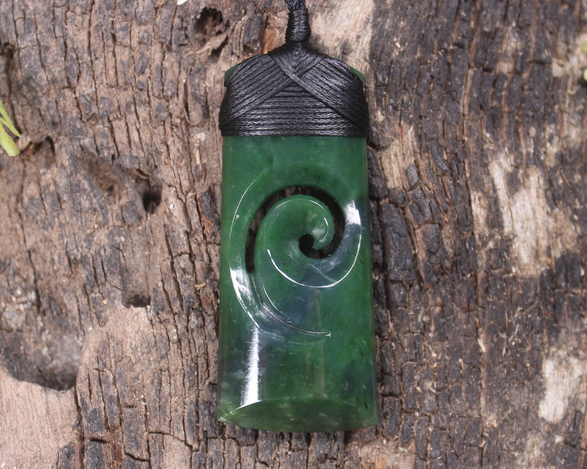 Toki with Koru pendant