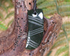 Taniwha Tooth or Niho carved from Kawakawa Pounamu - NZ Greenstone