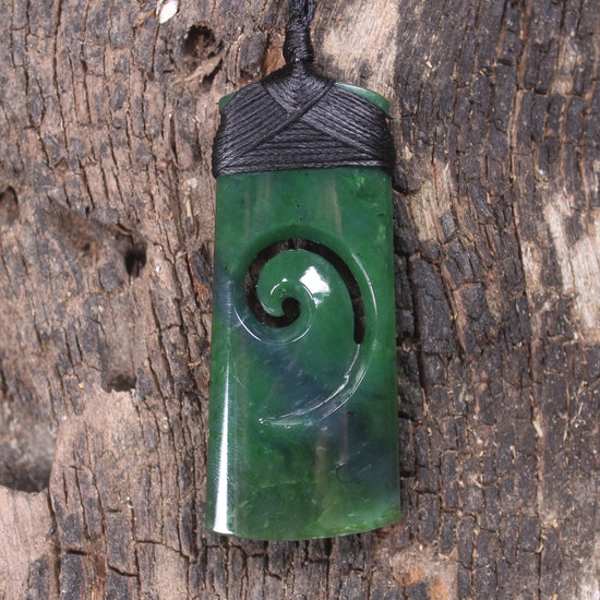 Toki with Koru pendant