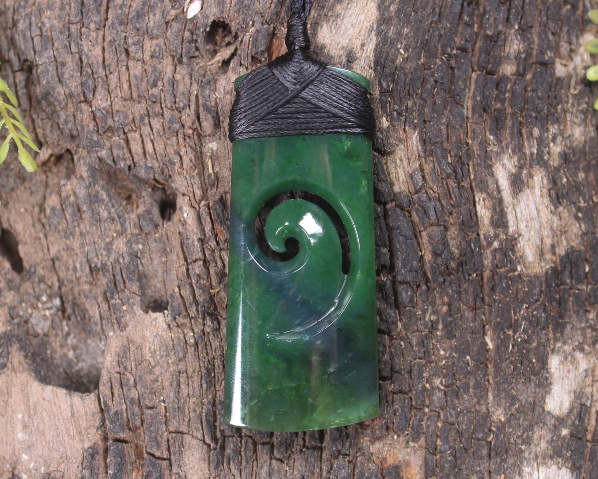 Toki with Koru pendant