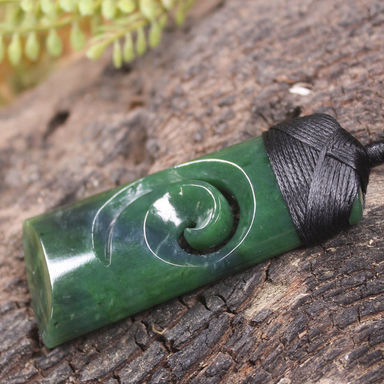 Toki with Koru pendant