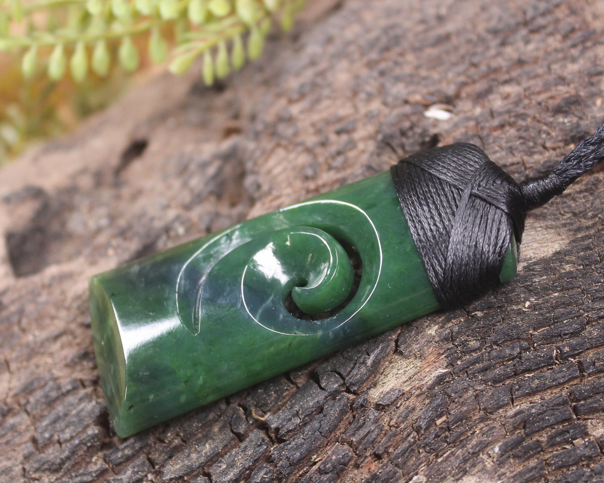 Toki with Koru pendant