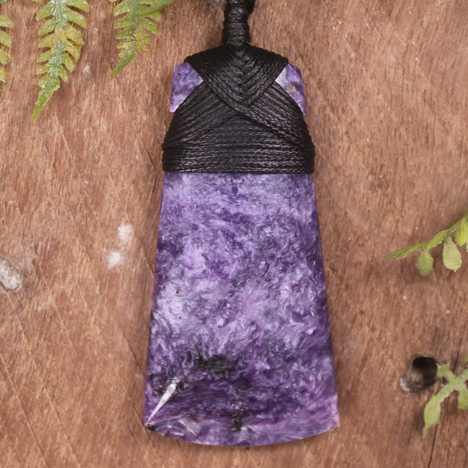 Charoite Toki Pendant 