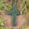 NZ Greenstone Cross pendant 