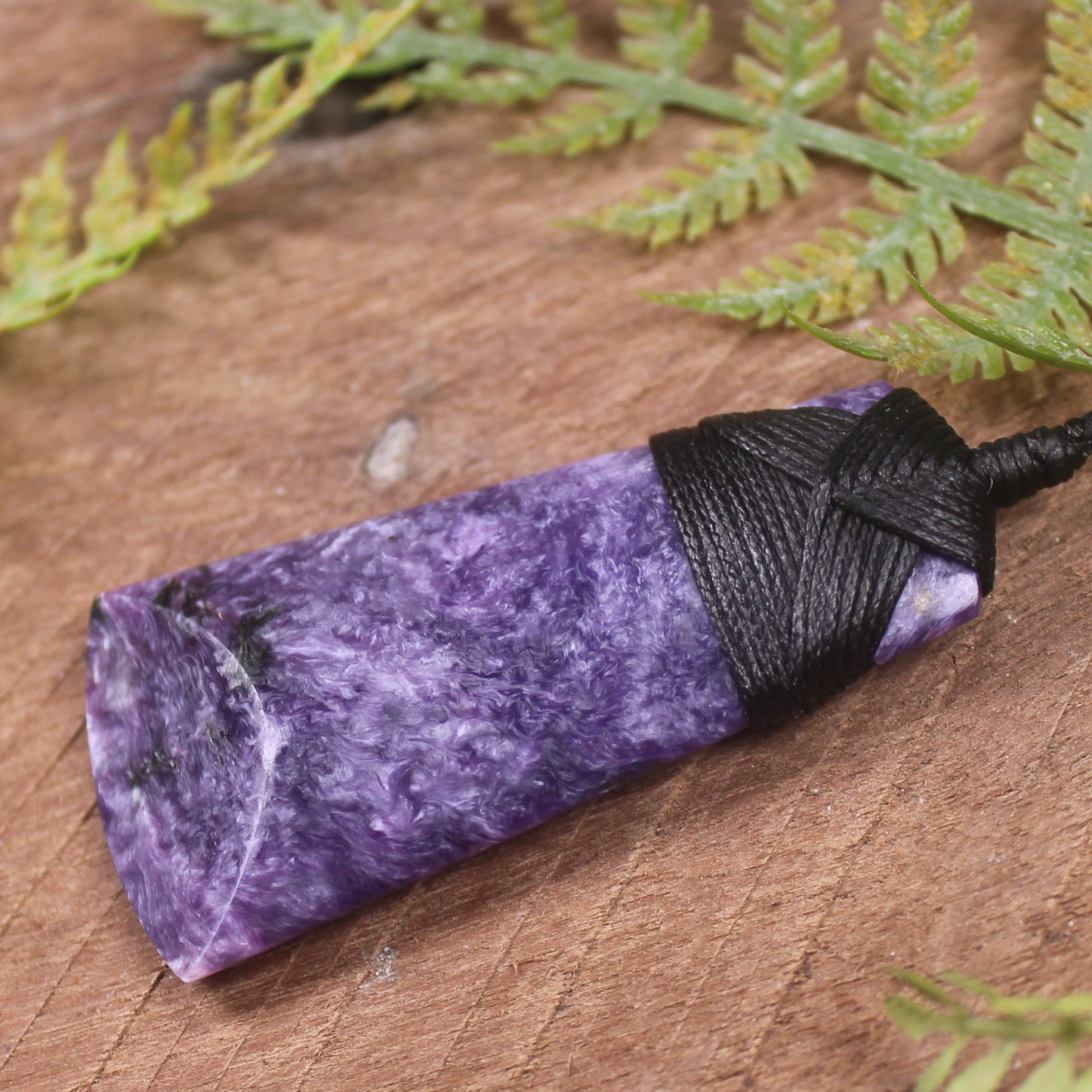 Charoite Toki Pendant 