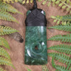 Kawakawa Pounamu Toki with Koru