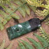 Kawakawa Pounamu Toki with Koru