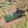 Hapopo Pounamu Toki with Koru