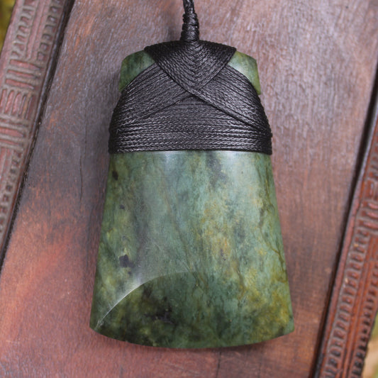 Flower Jade Pounamu Toki