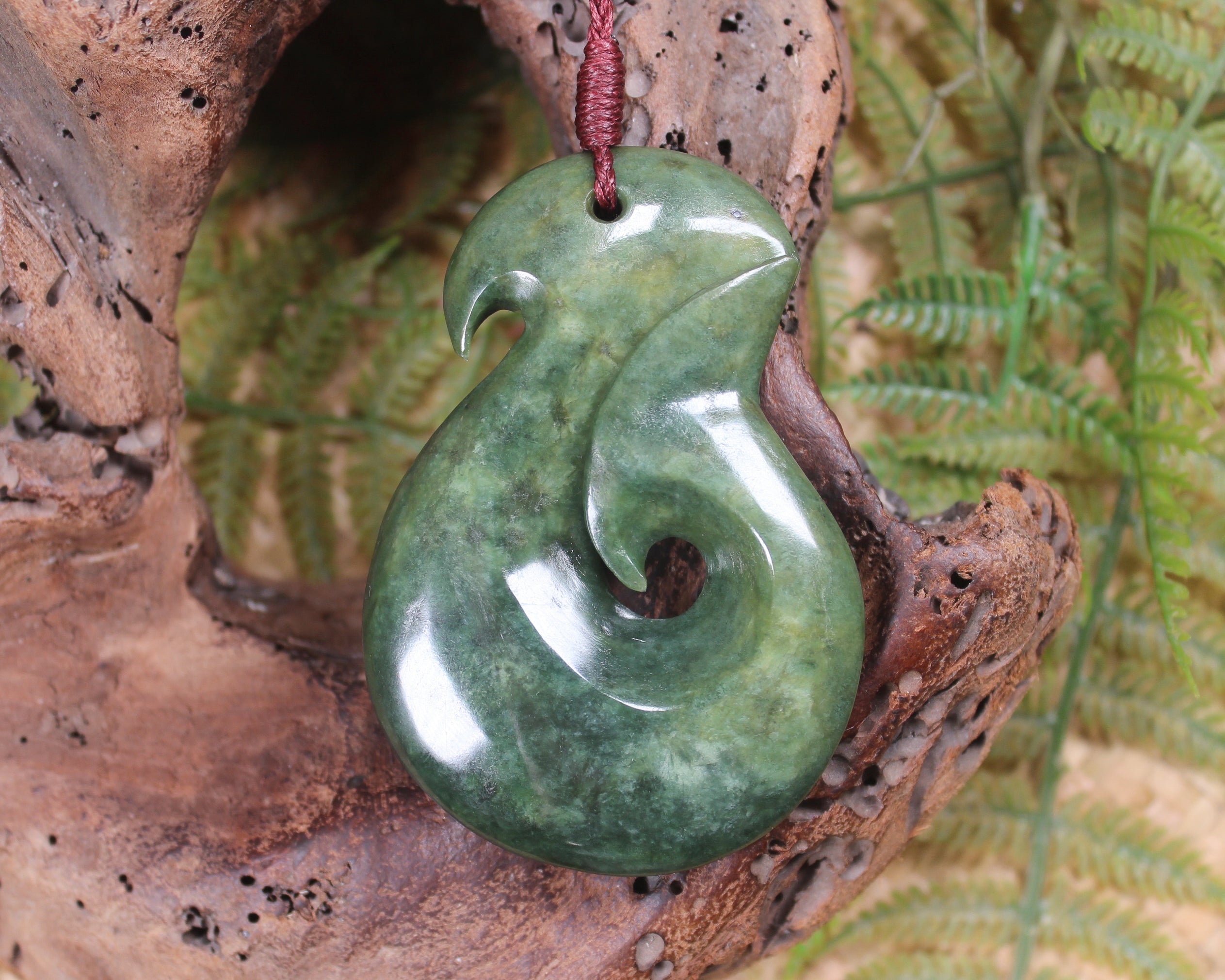 Hei Matau Pounamu Pendant