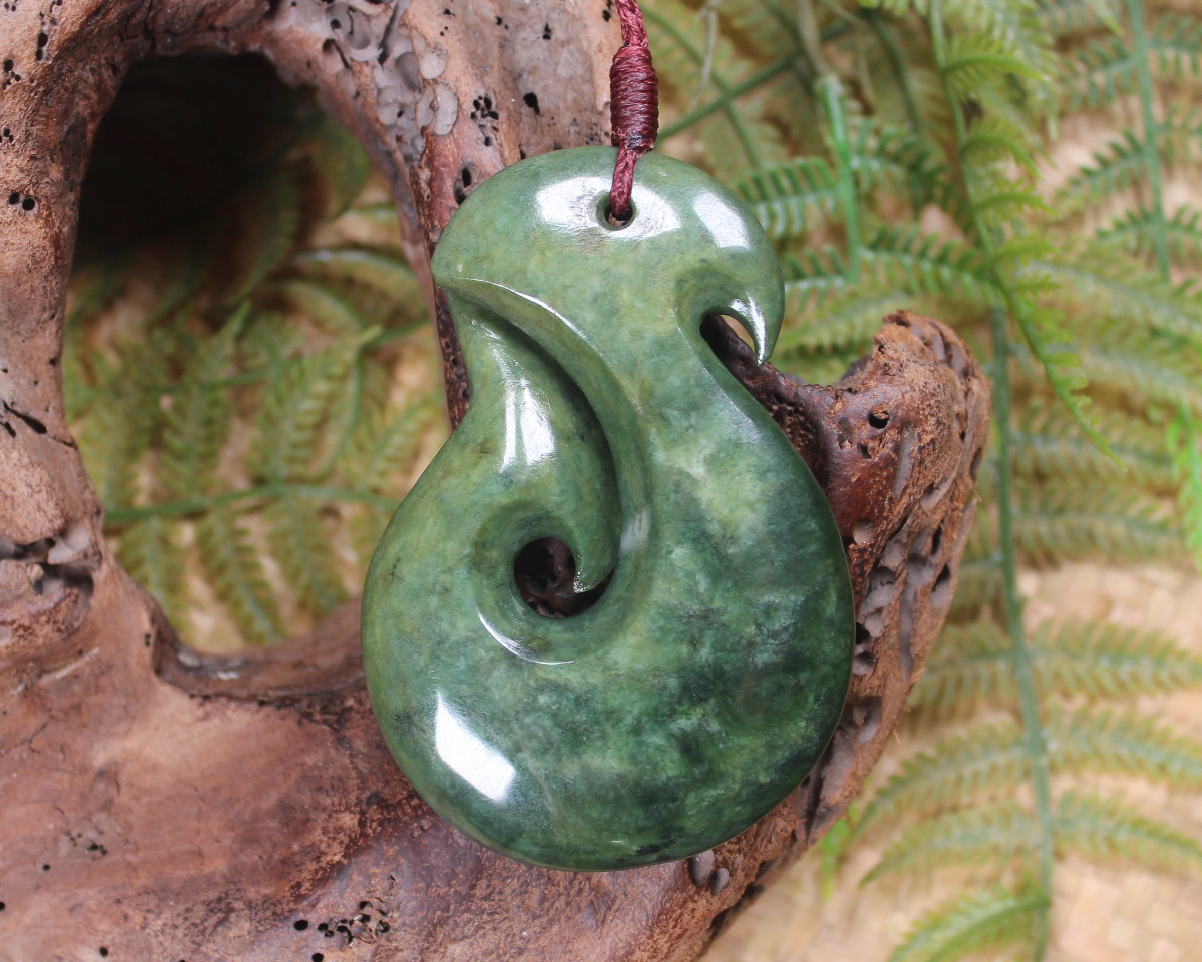 Hei Matau Pounamu Pendant