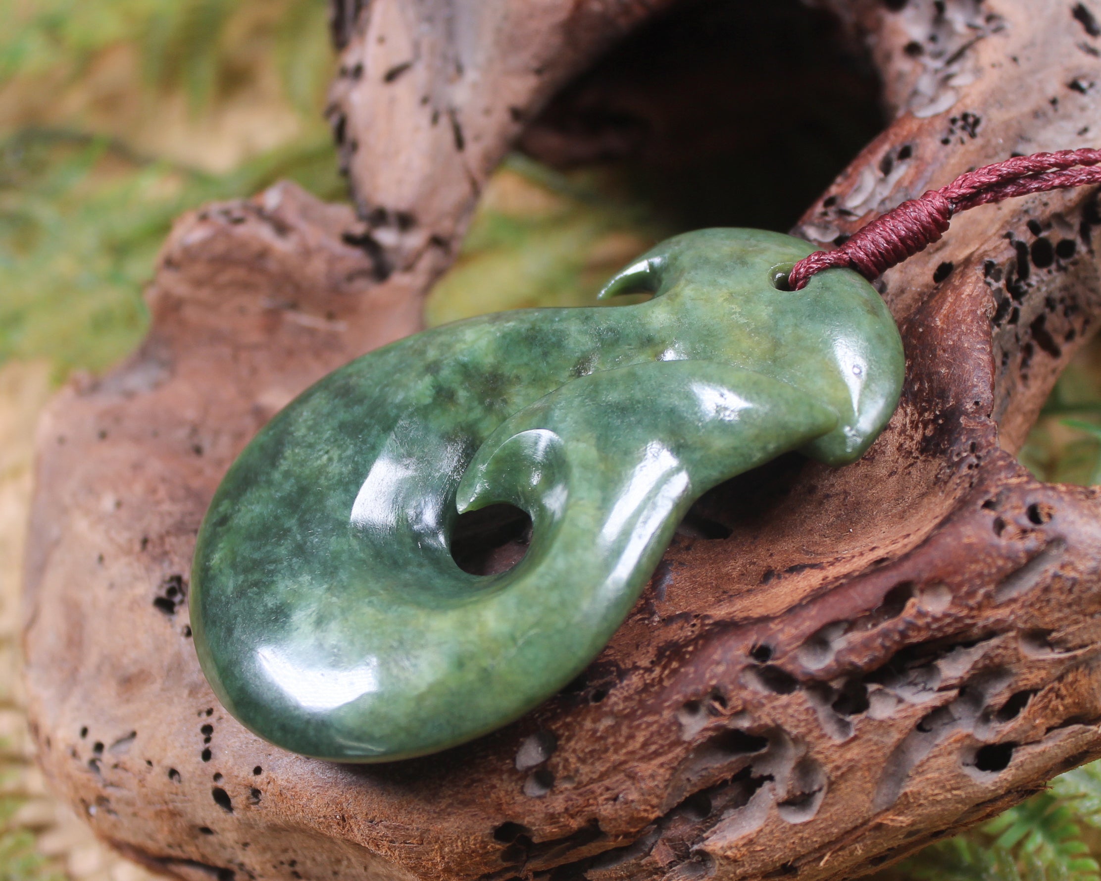 Hei Matau Pounamu Pendant