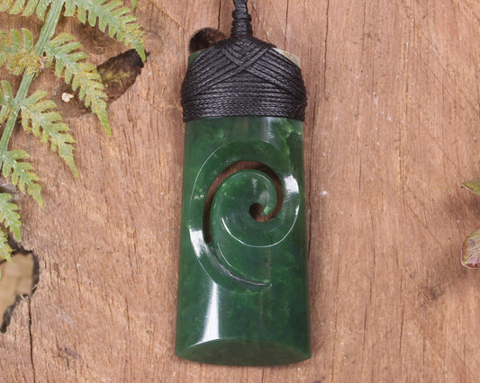 Toki with Koru pendant