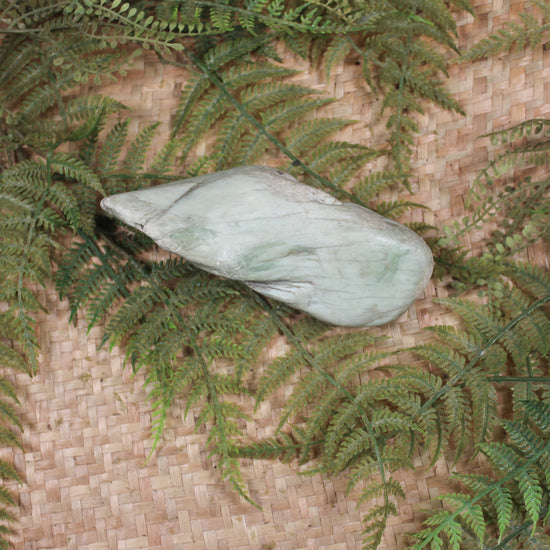 Freeform Hapopo Pounamu Sculpture