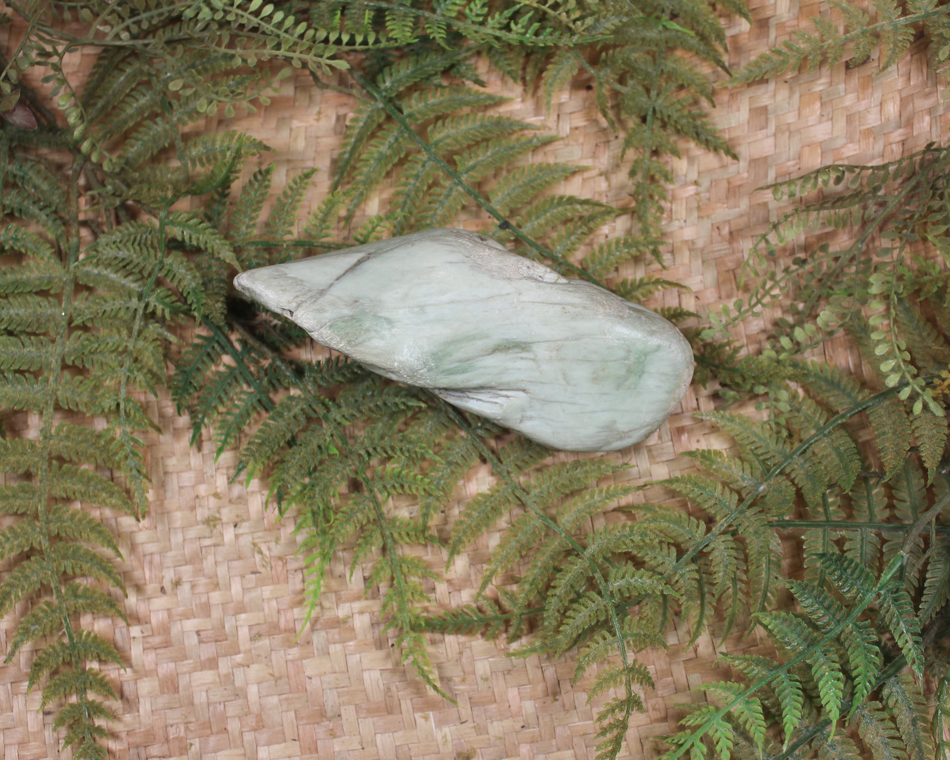 Freeform Hapopo Pounamu Sculpture