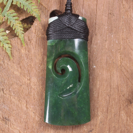 Toki with Koru pendant