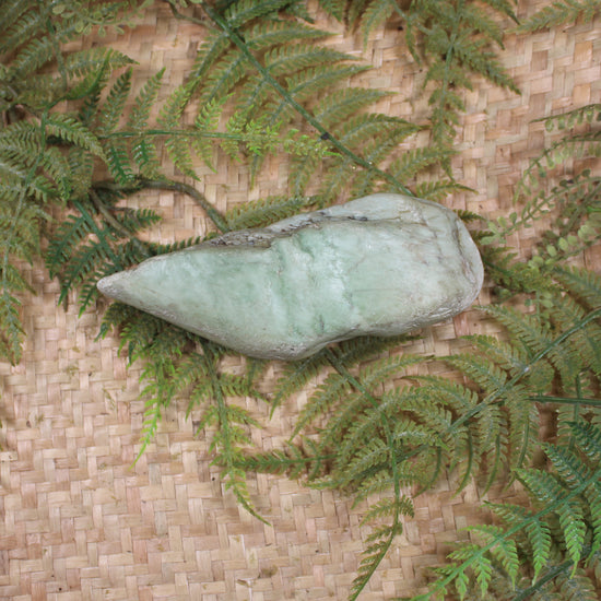 Freeform Hapopo Pounamu Sculpture