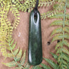 Kawakawa Pounamu Roimata Pendant - NZ Greenstone