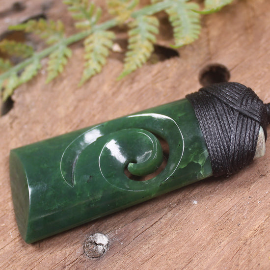 Toki with Koru pendant