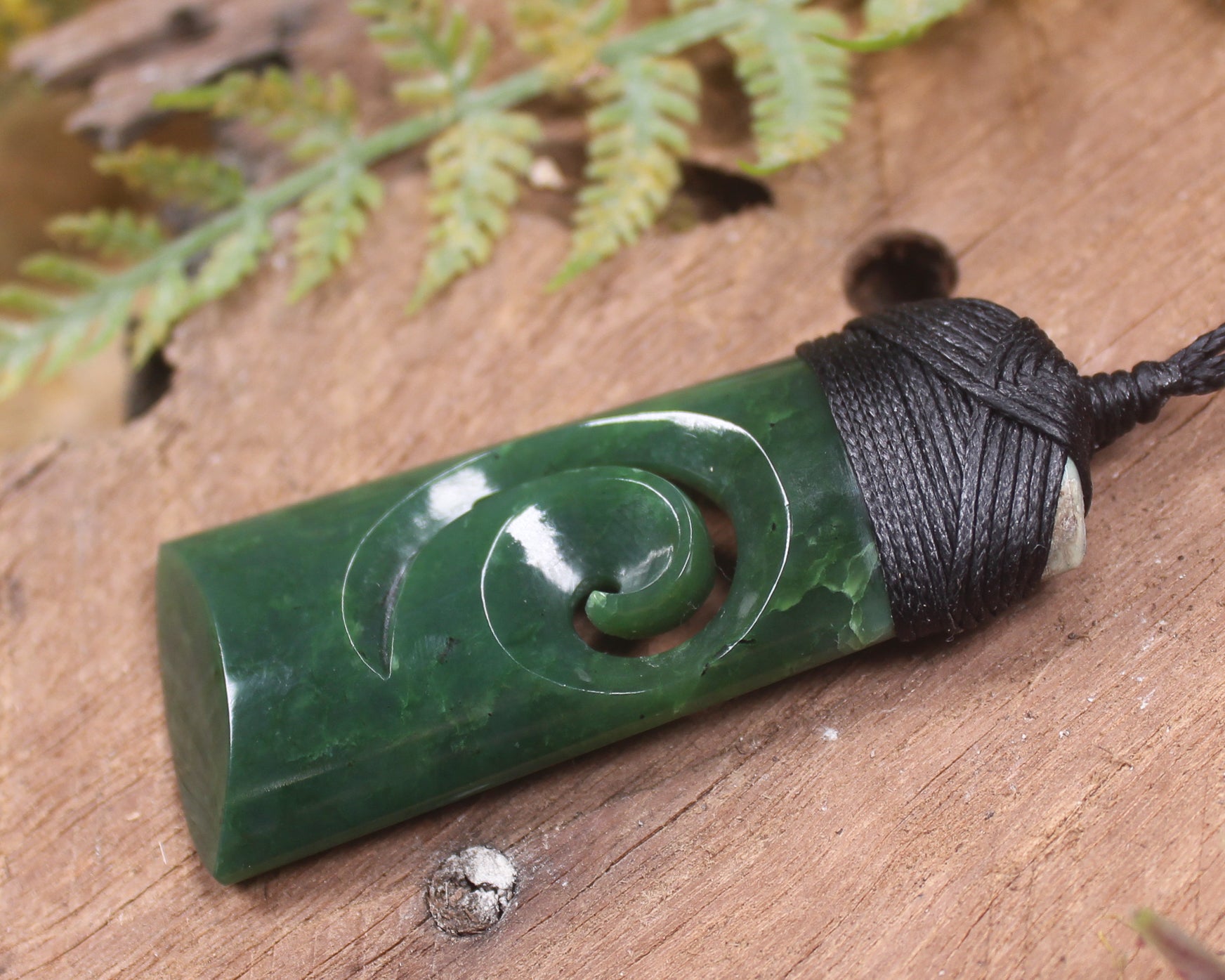 Toki with Koru pendant