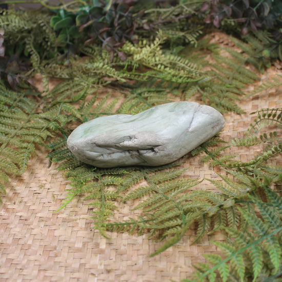 Freeform Hapopo Pounamu Sculpture