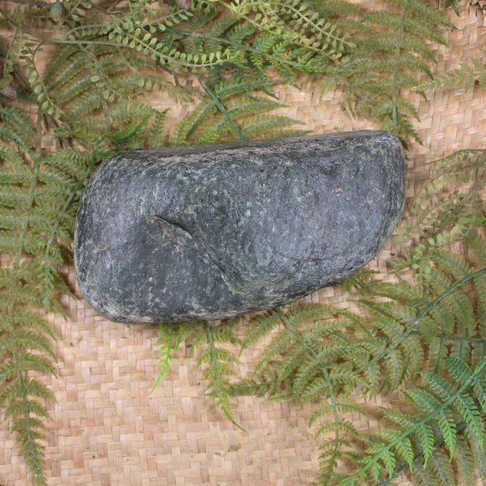 Freeform Kawakawa Pounamu Sculpture