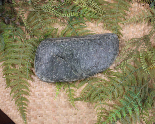 Freeform Kawakawa Pounamu Sculpture