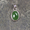 Sterling silver hapopo pounamu pendant