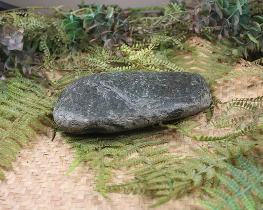Freeform Kawakawa Pounamu Sculpture