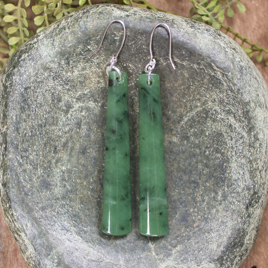 Hapopo Pounamu Earrings