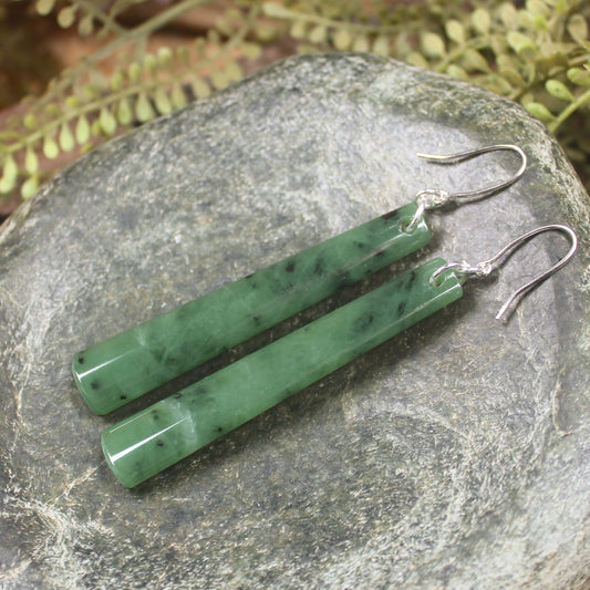 Hapopo Pounamu Earrings