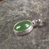 Sterling silver hapopo pounamu pendant