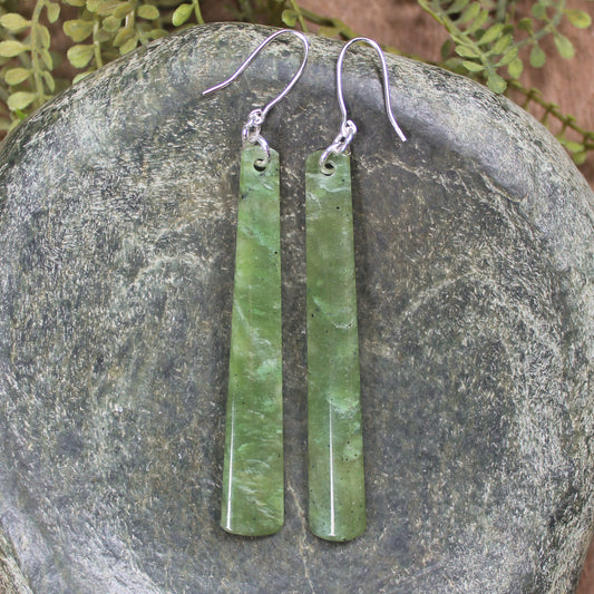 Hapopo Pounamu Earrings