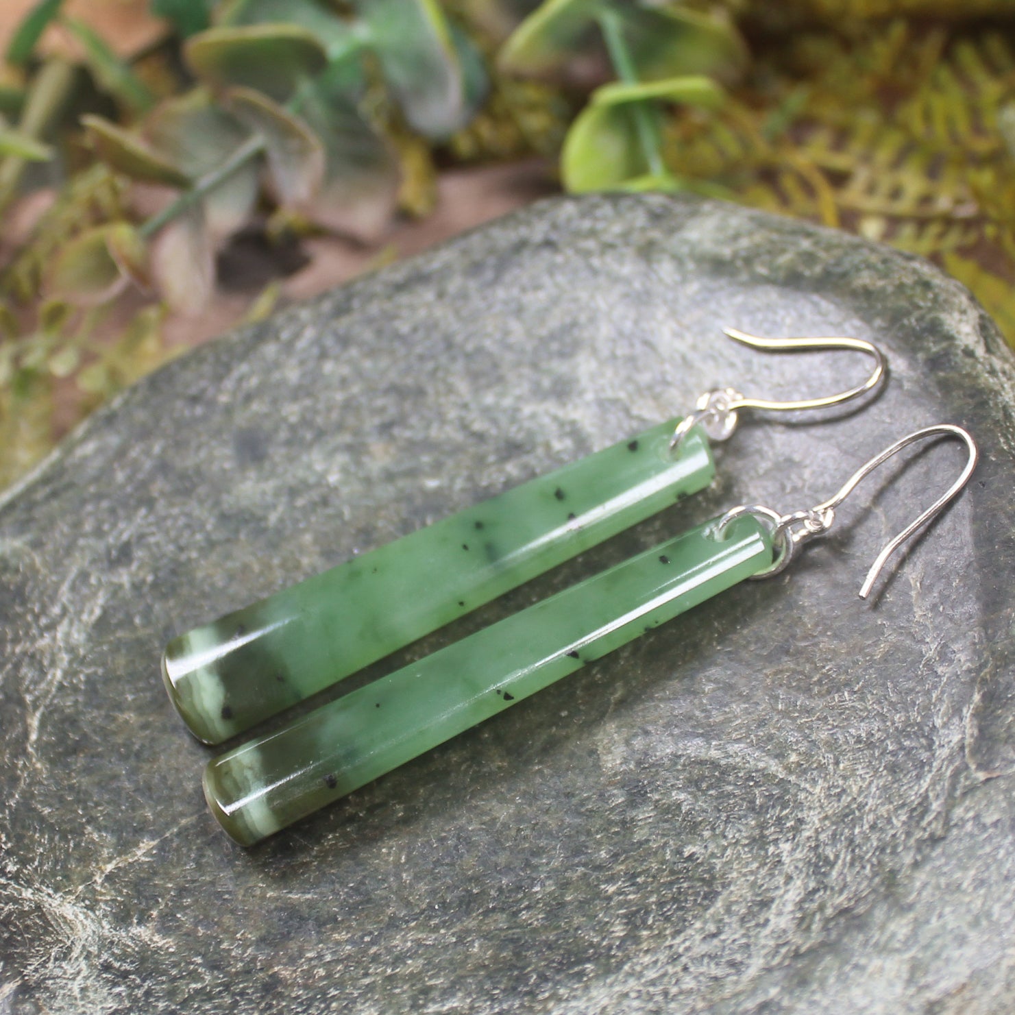 Hapopo Pounamu Earrings