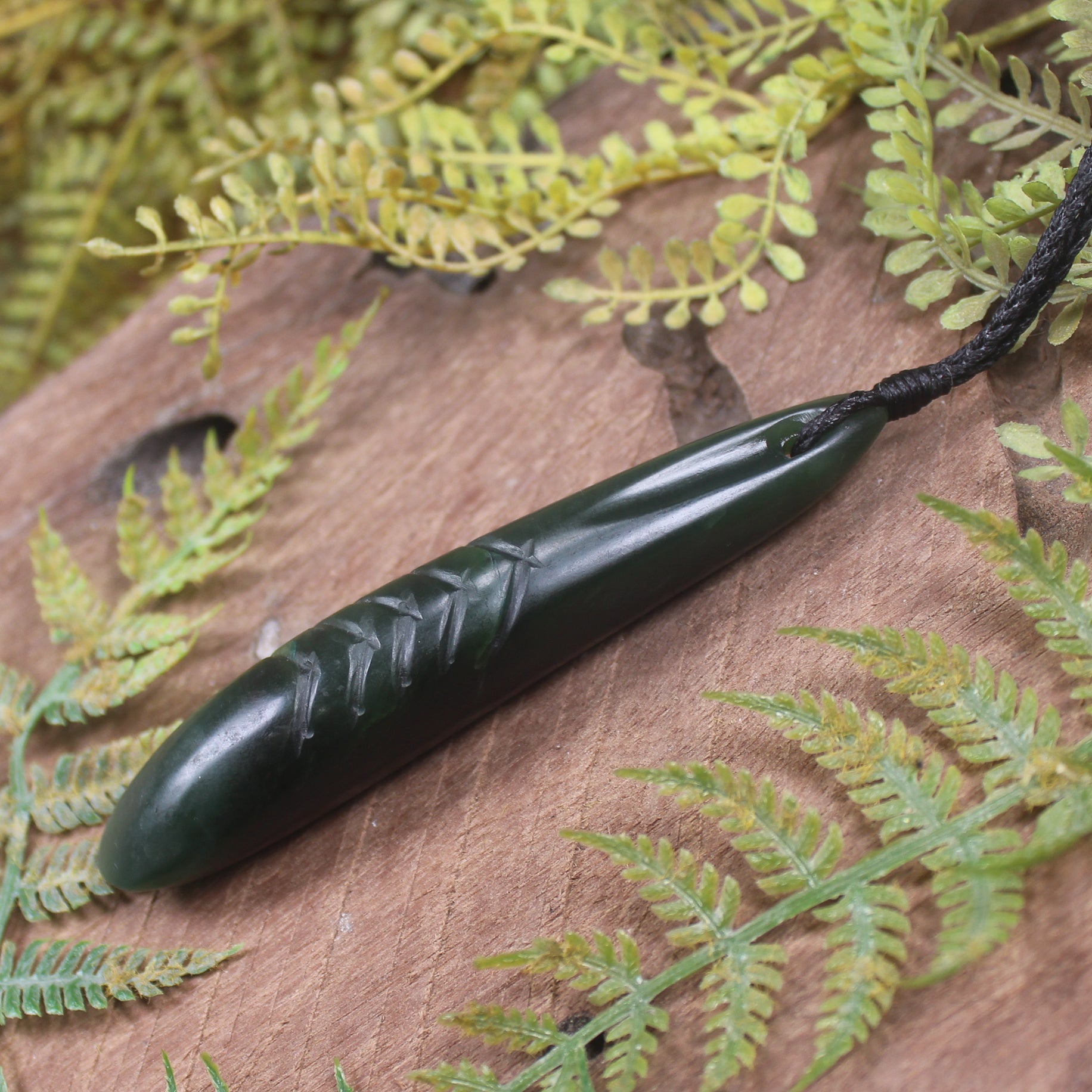 Tangiwai Pounamu Roimata Pendant - NZ Greenstone